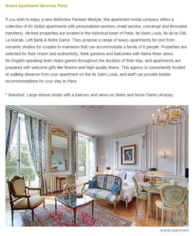 Bonjour Paris Article